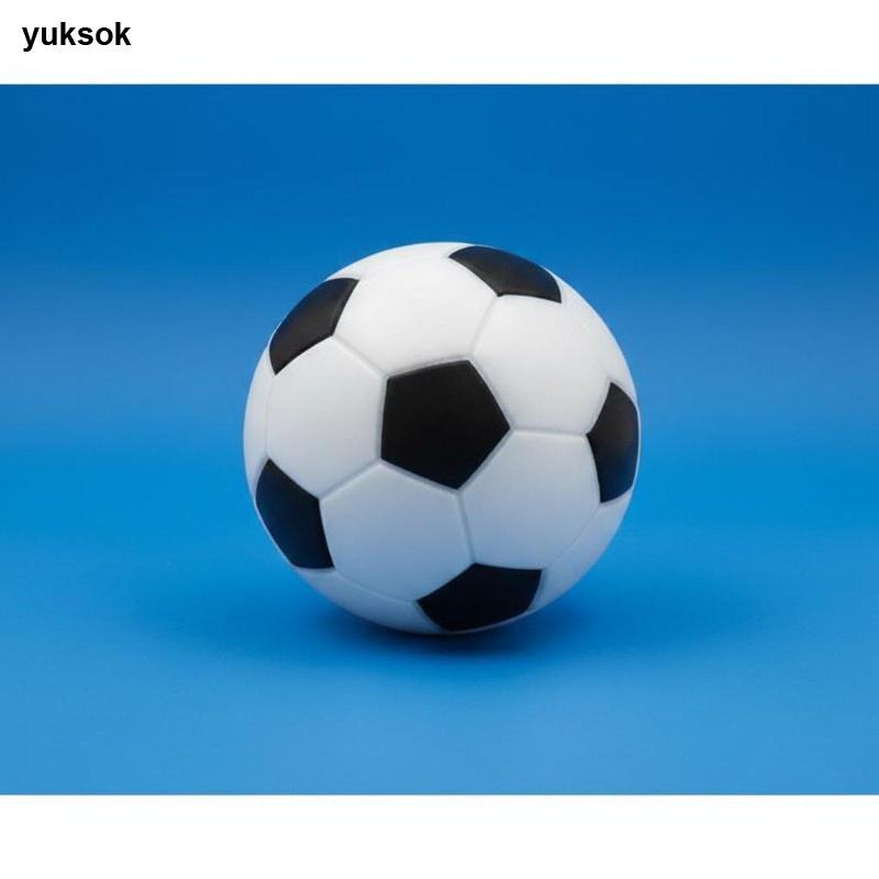 Yuksok 6 ชิ้นยาวนาน 23 มม.ตารางลูกฟุตบอลมาตรฐาน Fit สีดําและสีขาว Foosball Ball ยางเคลือบอุปกรณ์เสริมกีฬา — صورة 7