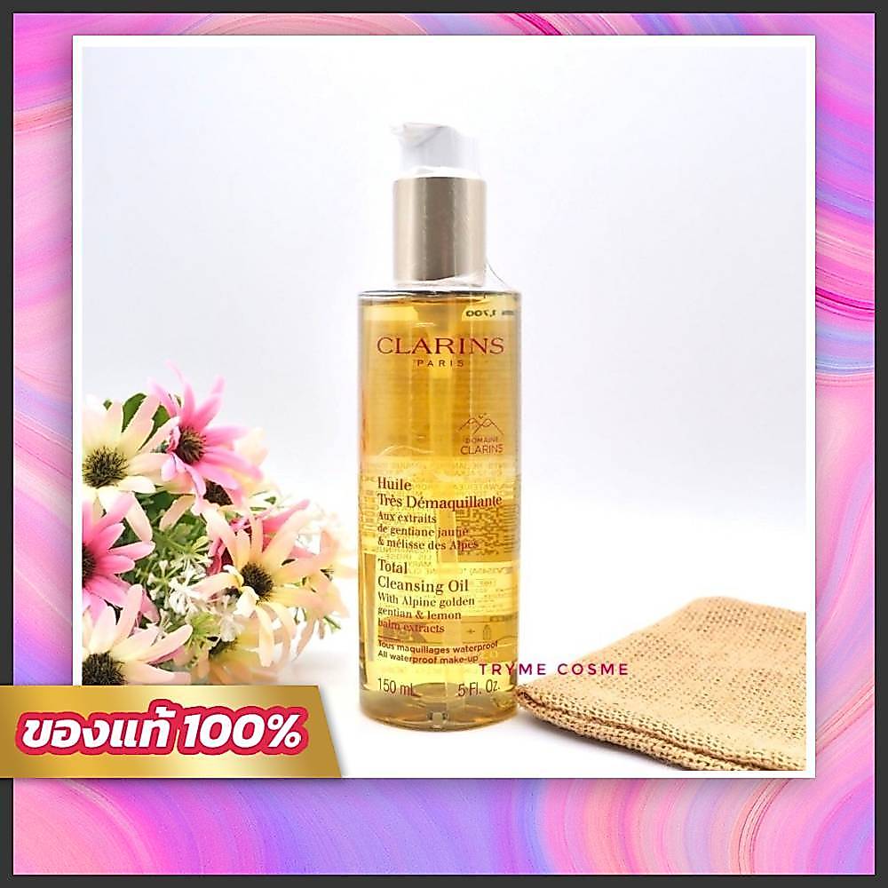 ฉลากไทย Clarins Total Cleansing Oil 150ml.