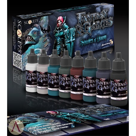 (Scale75) SHADES OF DOOM ACRYLICS สีอะคริลิค