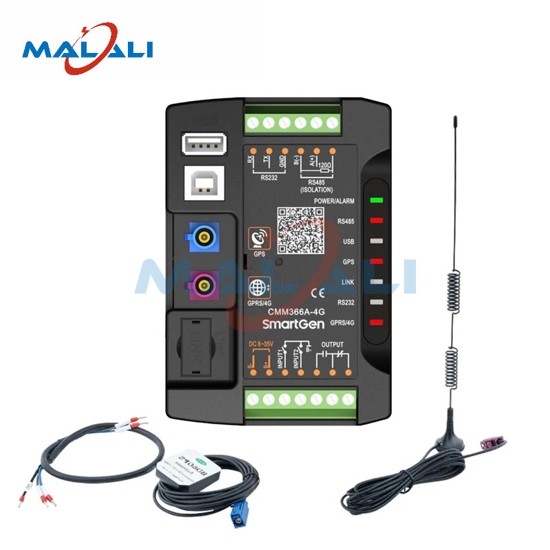 Malali Smartgen CMM366A-4G 4G GPRS เครือข่ายไร้สาย Cloud การตรวจสอบการสื่อสารโมดูล CMM366A-ET Ethern