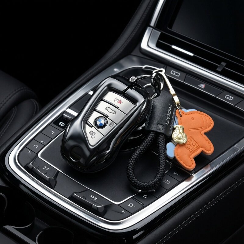 เหมาะสําหรับ 2026 BMW 5 Series Blade Key Cover X1X2X3X4X5I3 เปลือกโลหะ 530IL6 Series Premium