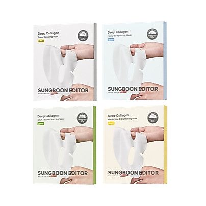 SUNGBOON EDITOR Deep Collagen Mask 1ea, 4ea