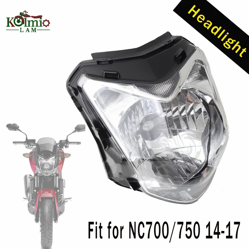 Fit สําหรับ Honda 2014 - 2017 NC700 NC750 อุปกรณ์เสริมรถจักรยานยนต์ไฟหน้าไฟหน้า NC700S NC750S NC700X