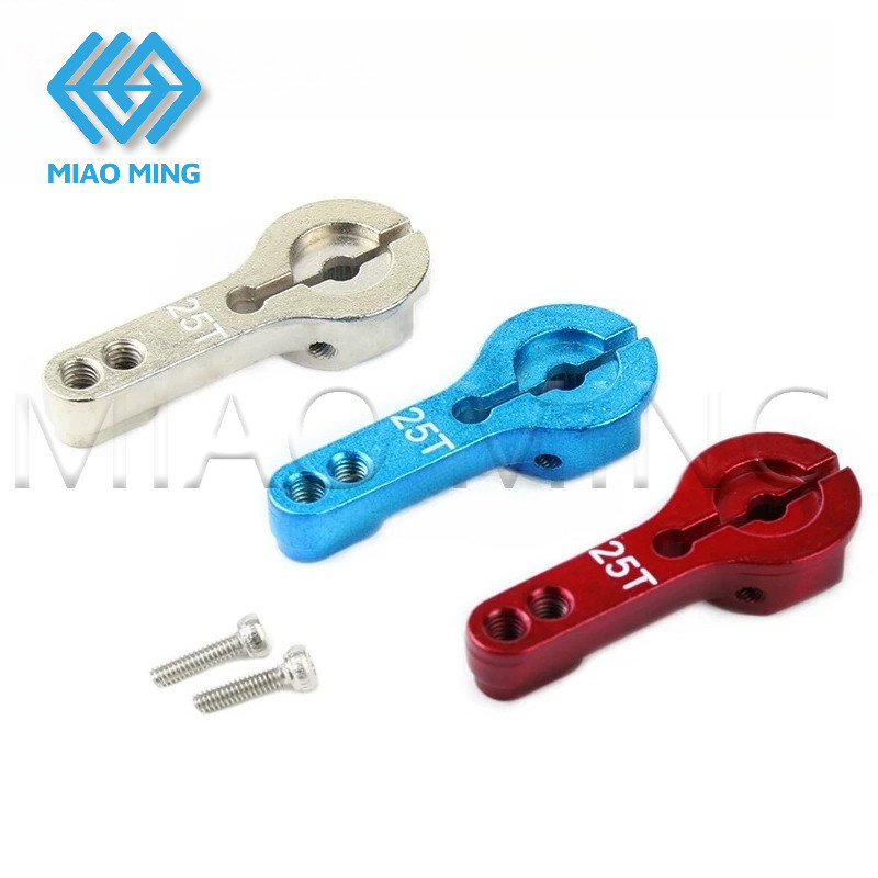 1 PC 25T โลหะ Servo Horn Arm, ใช้งานร่วมกับ MG995 MG946 MG996 MG945 S3003 RC รุ่นเปลี่ยน Part MIAO M