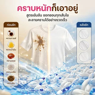 MAPRAO CHANG น้ำยาซักผ้า 500ml สูตรเข้มข้น กลิ่นลิลลี่ หอมติดผ้านาน 24 ชม. ขจัดคราบลึก ถนอมใยผ้า ซักมือและซักเครื่อง