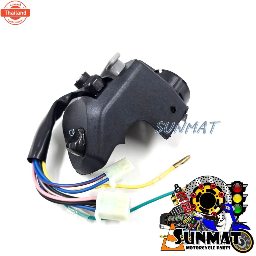 สวิทช์แฮนด์ สวิทช์แฮนด์ด้านซ้ายL MIO-MX MIO รุ่นแรก สายไฟ 10 เส้น รหัส 5TL-H3973-10-00