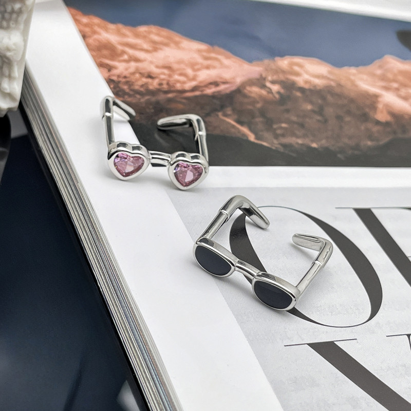 แหวนแว่นกันแดดขนาดเล็ก สไตล์สำหรับทั้งผู้ชายและเด็กผู้หญิง เป็นอุปกรณ์เสริมสนุกๆ - รูปที่ 6