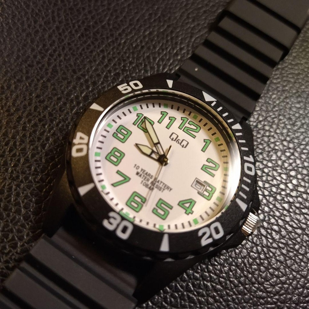 Citizen Q&Q Watch Q&Q , 10-Year Battery Life, 10 ATM ,  A22A-002VK