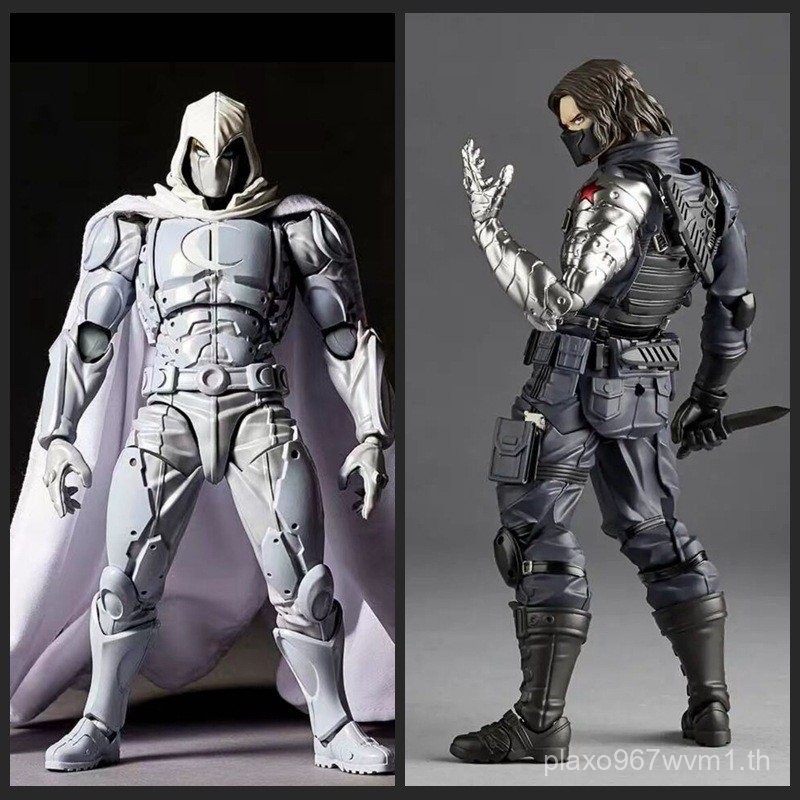 Moon Knight Moon Knight Moon Knight ทหารฤดูหนาว Surprise Spider-Man Action Figure รูปชนิดบรรจุกล่อง