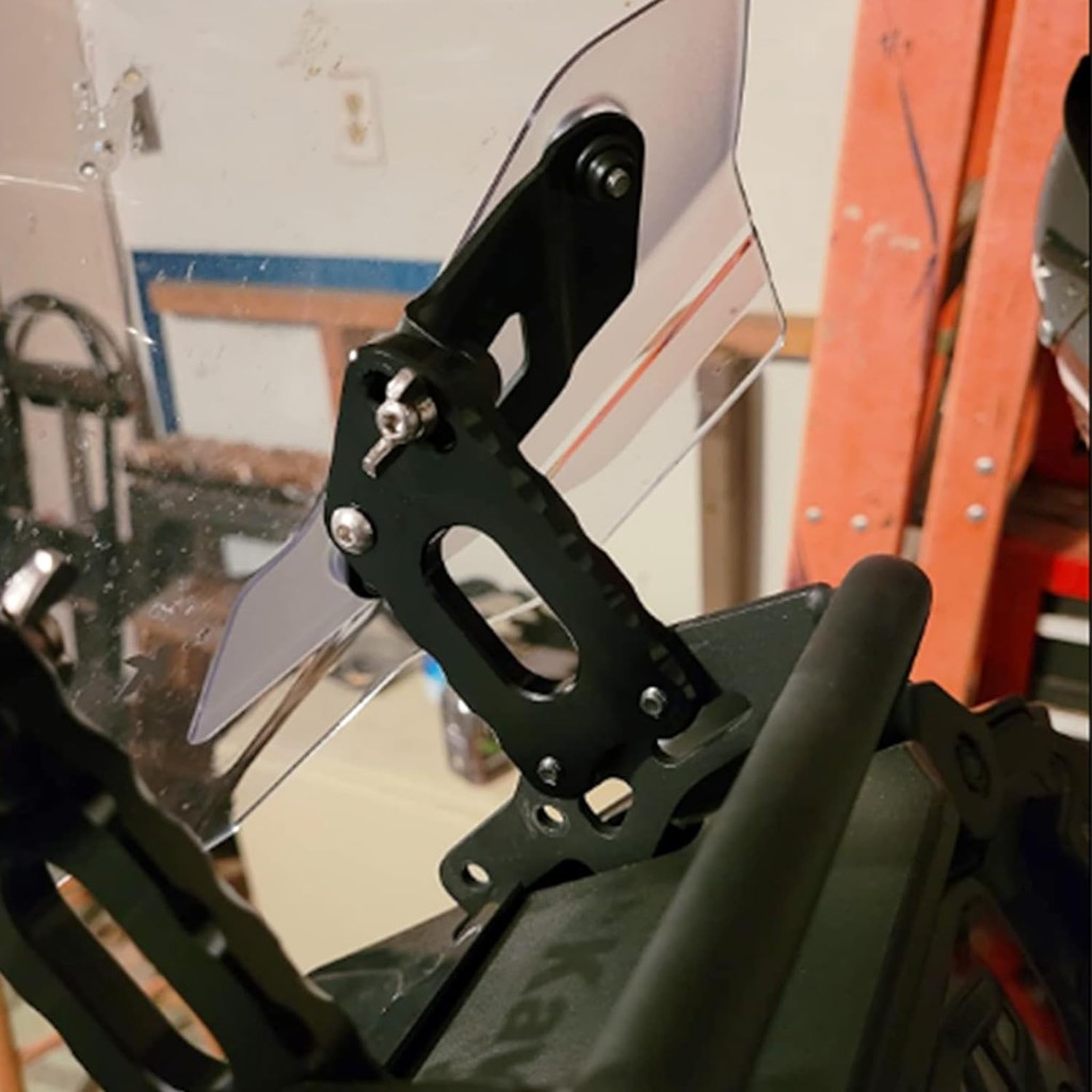 รถจักรยานยนต์ปรับกระจก Risers Lifting Rising Bracket กระจกสนับสนุนสําหรับ Kawasaki KLR 650 KLR650 2022-2024 ราคา ถูกที่สุด ดีลบีเคเค แกลเลอรีภาพที่ 4