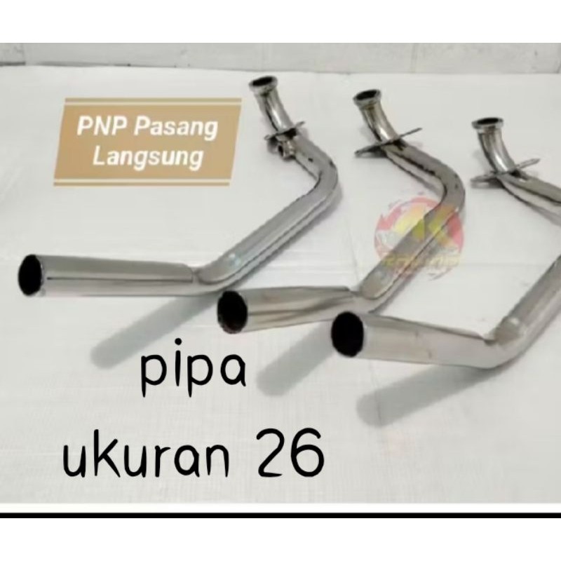 ท่อคอ PNP 26 สําหรับท่อไอเสีย tsukigi TZM & CMS สําหรับรถมอเตอร์ไซค์ VARIO ทุกประเภท