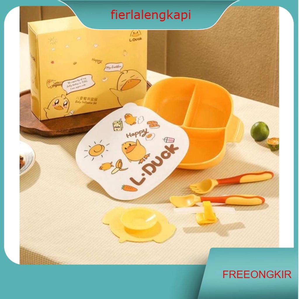 DUCK LUNCH BOX SET / DUCK LUNCH BOX SET 3 SEGMENTS | กล่องเป็ด LUNCH