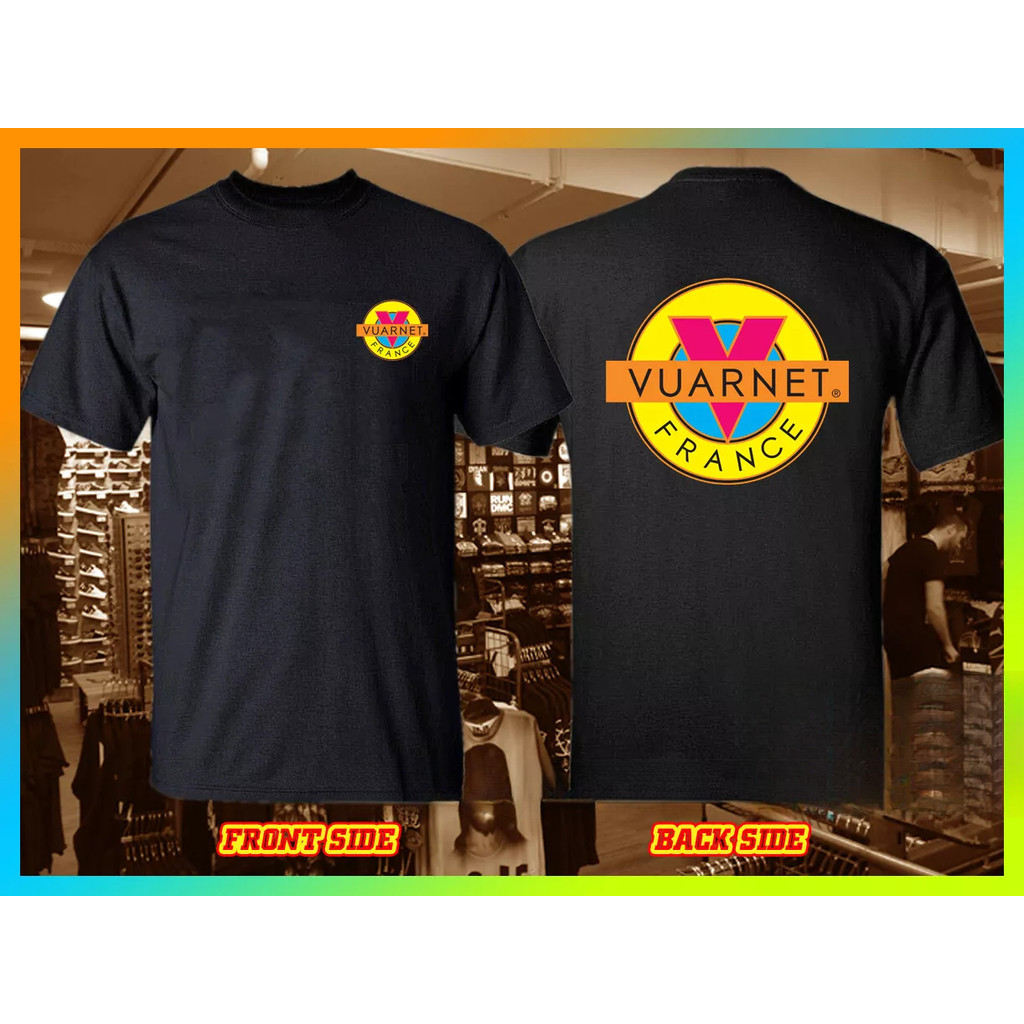 COD Vuarnet ฝรั่งเศสโลโก้กราฟิกผ้าฝ้ายเสื้อยืด Unisex ผู้ชายผู้หญิงแฟน Essentials แขนสั้นแฟชั่นฤดูร้