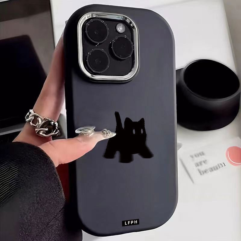 💕New💕เคสโทรศัพท์ทรงกลมสําหรับ เคสไอโฟน iPhone 16PLUS 15PROMAX 14PRO 13PROMAX 12PRO 11ProMax XS XR 7/8Plus-HLXPM46