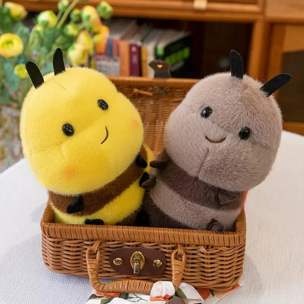 🐝ตุ๊กตาผึ้ง 🐞ตุ๊กตาผ้านุ่มน่ารักวัยเด็ก ผึ้งน้อย ตุ๊กตาตัวเล็ก ของขวัญวันเกิดให้เพื่อนสาว