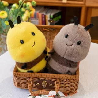 🐝ตุ๊กตาผึ้ง 🐞ตุ๊กตาผ้านุ่มน่ารักวัยเด็ก ผึ้งน้อย ตุ๊กตาตัวเล็ก ของขวัญวันเกิดให้เพื่อนสาว