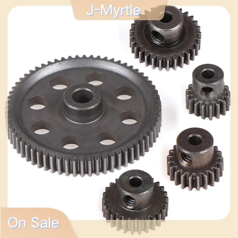 J-Myrtle HSP เหล็กโลหะ Spur Differential เกียร์หลัก 17T/21T/26T/29T/64T Pinion Gear Nice