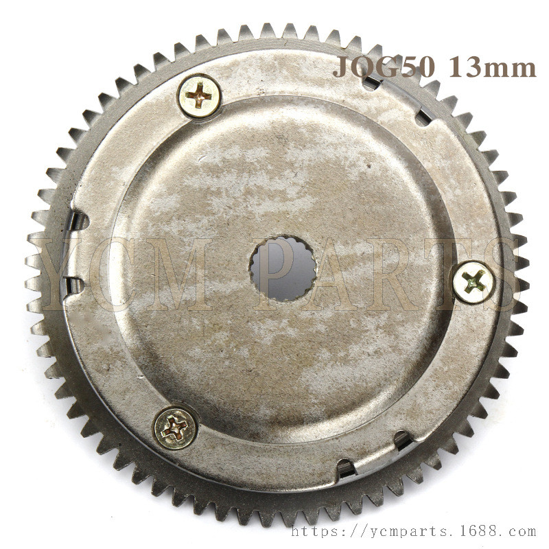 เหมาะสําหรับ 2-Stroke JOG50 Starter Disc Assembly QJ50 Fan 50 Starter Disc พิมพ์ King 90 Beyond Clut