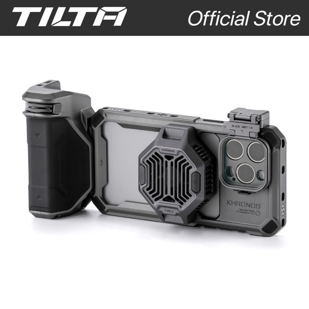 TILTA Khronos iPhone 15 Pro /Pro Max Advanced Kit TKIP15PMC สําหรับตัวกรองโทรศัพท์มือถือ Focus PD Ha