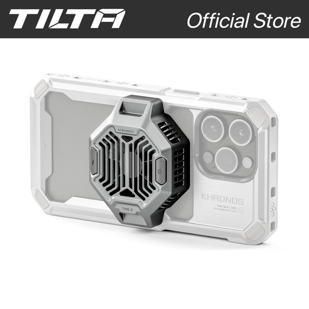 TILTA Khronos Cooling System TKIPCSSG/TW สําหรับกรง iPhone 15 Pro/Pro Max กรงระบายความร้อนที่มีประสิ