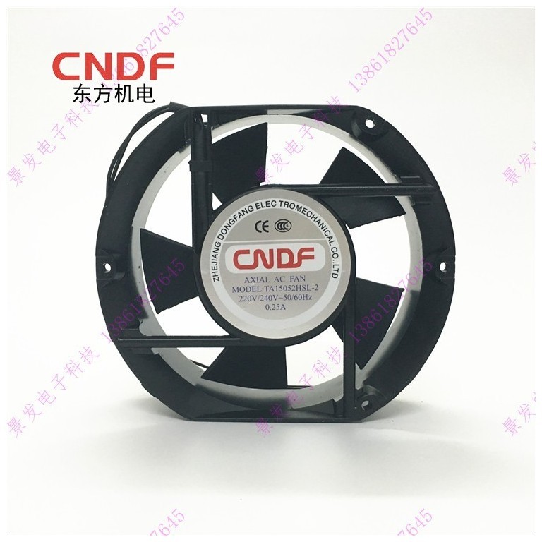 Oriental มอเตอร์ CNDF TA15052HSL-2/220V 172 * 152 * 52 มม. Axial Fan พัดลมอุตสาหกรรม