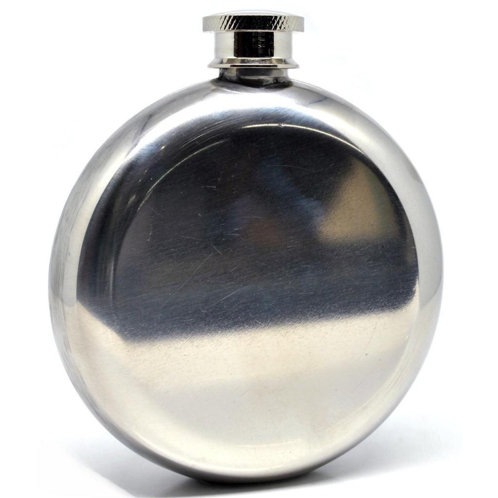 MRNSTRE Hip Flask ทรงกลมสแตนเลส 201 5oz เบียร์ขวดไวน์ดื่ม - B-5