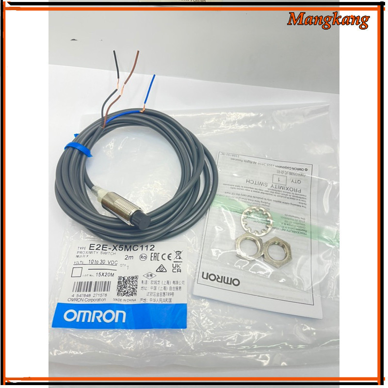 ของใหม่! E2E-X5MC112 2M Omron Automation and Safety Proximity Sensors M12 UnSHIELD Output NPN จากไทย