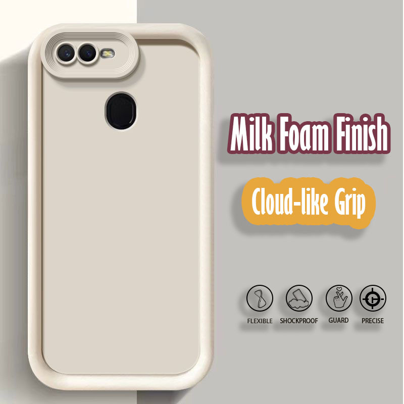 OPPO F9 F9 Pro A7x CPH1823 1881 1825 PBBM00 T00 Skin Friendly สบู่ป้องกันกล้องซิลิโคนอ่อนนุ่ม Fine M