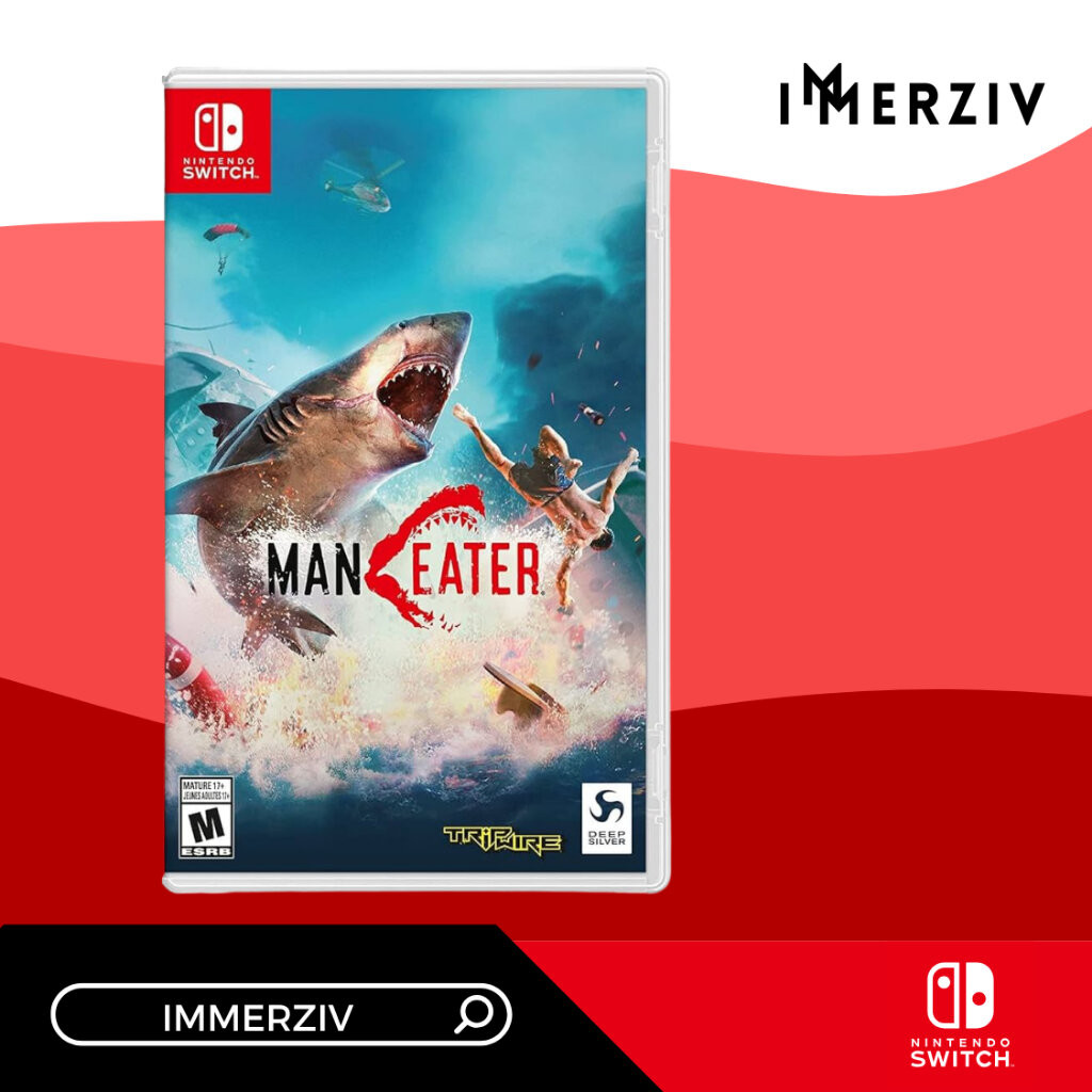 (พร้อมส่ง) SWITCH MANEATER (R1/US) (GAME) (ENG)
