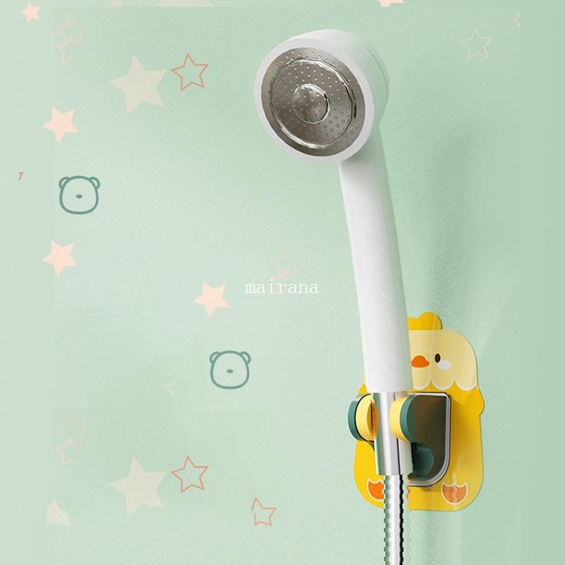 MT มุมปรับ Self-Adhesive Shower สําหรับผู้ถือหัวห้องน้ํา Wall Mount Bracke