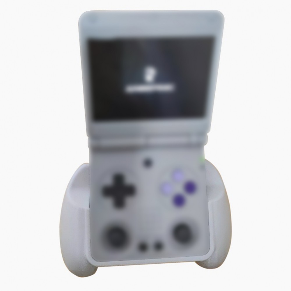 สะดวกสบายสําหรับด้ามจับ PLA สําหรับตัวควบคุม Anbernic RG34XXSP พร้อมการออกแบบการเข้าถึงได้ง่าย