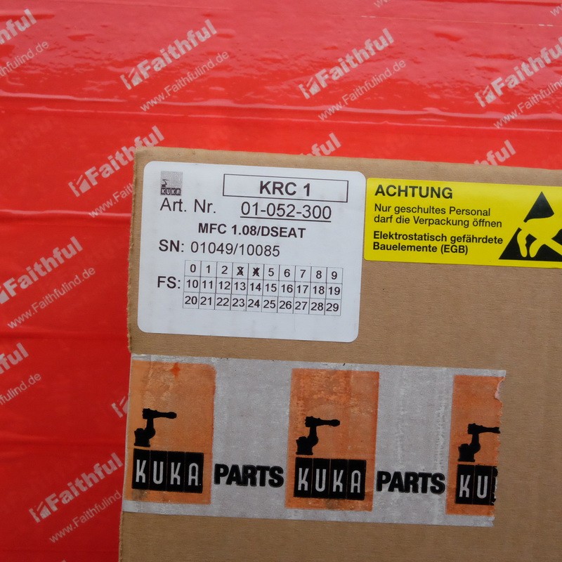 KUKA 01-052-300 Coca Brand New Robot MFC 1.08 71-039-272 71-052-214