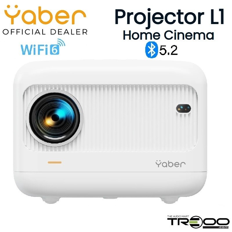 Yaber Projector L1 1080P LED Home Projector พร้อม WiFi และ Bluetooth