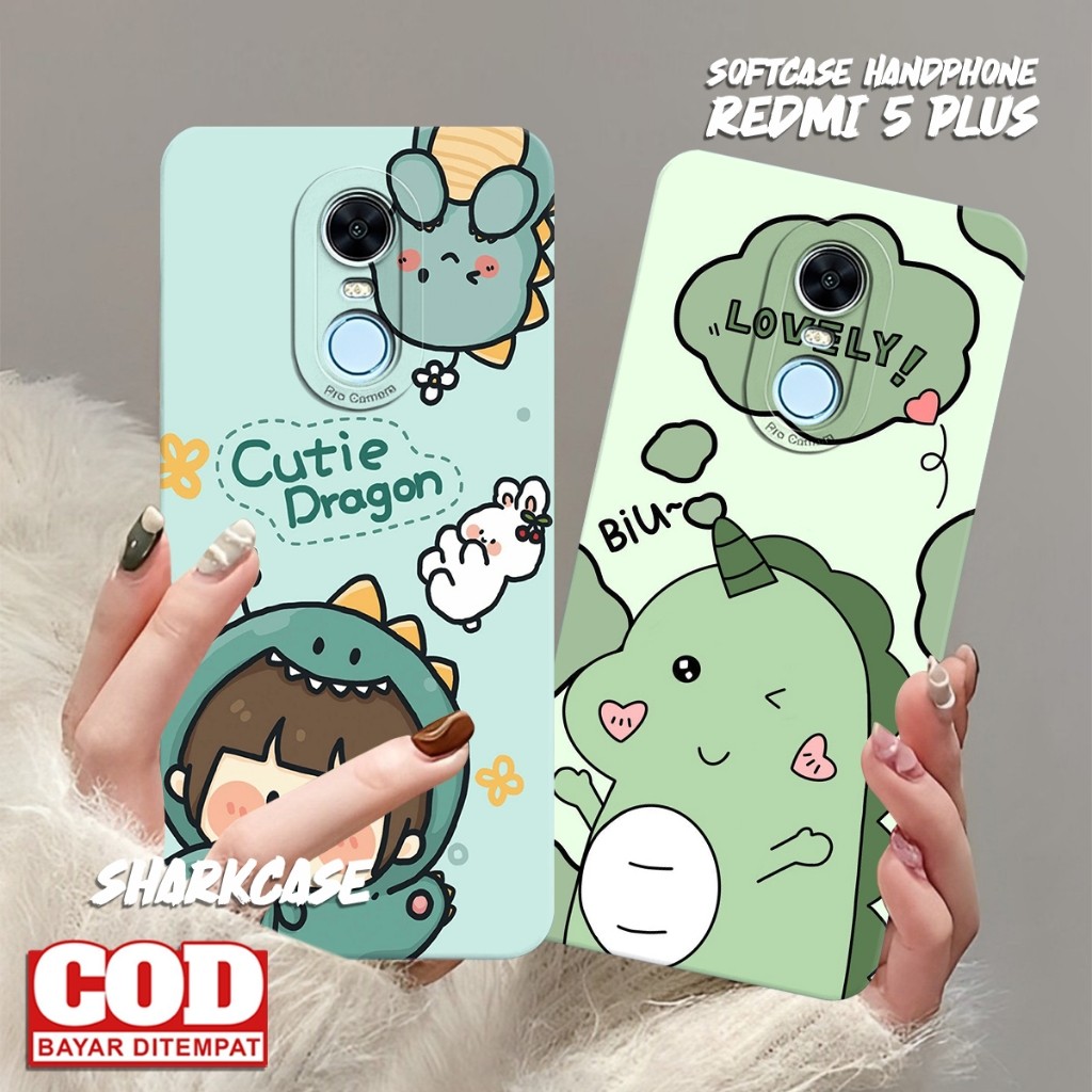 HP Softcase REDMI 5 PLUS / REDMI 5 / REDMI 6 / REDMI 7 / REDMI 8A PRO ล่าสุดน่ารักการ์ตูน Motif - เค