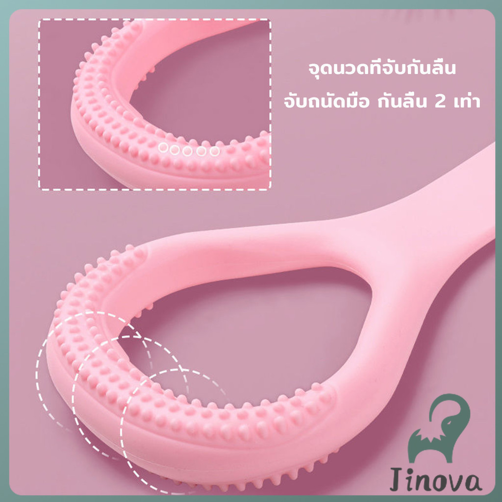 Jnv ยางยืดออกกำลังกาย ห่วงดึงข้อแรงต้านทาน สายยางยืดโยคะ resistance band ราคา ถูกที่สุด ดีลบีเคเค แกลเลอรีภาพที่ 6