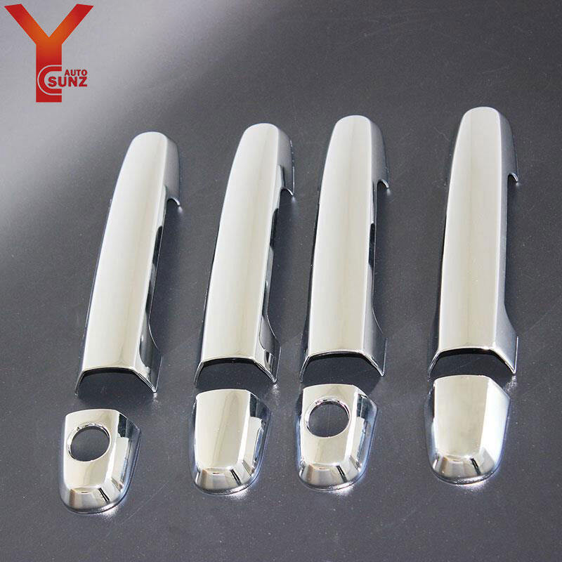 สําหรับอุปกรณ์เสริม Toyota Innova ฝาครอบมือจับประตู ABS Toyota Innova 2012 2013 2014 2015 รถ-จัดแต่ง