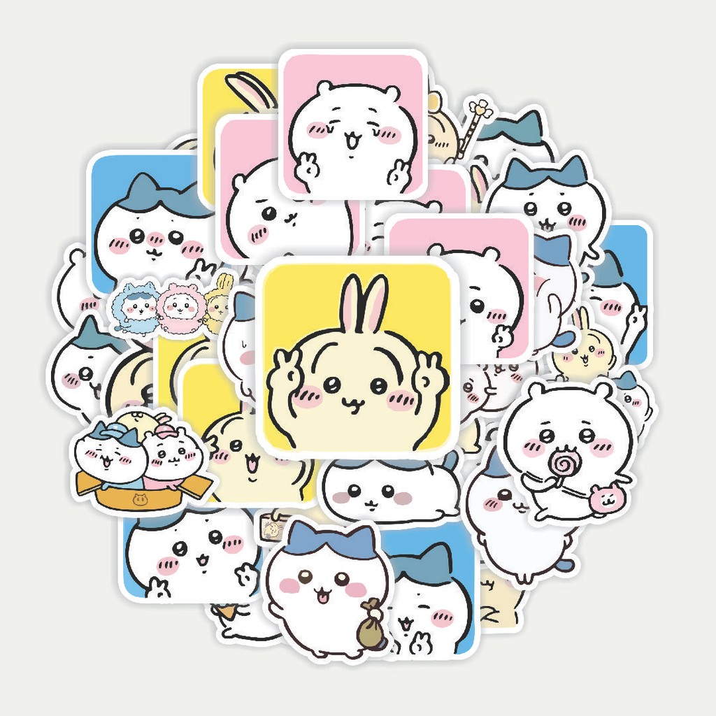 สติ๊กเกอร์แพ็คสติ๊กเกอร์ Chiikawaสัตว์น่ารัก | สติ๊กเกอร์ TUMBLR | สติ๊กเกอร์แล็ปท็อปสําหรับกระเป๋าเ
