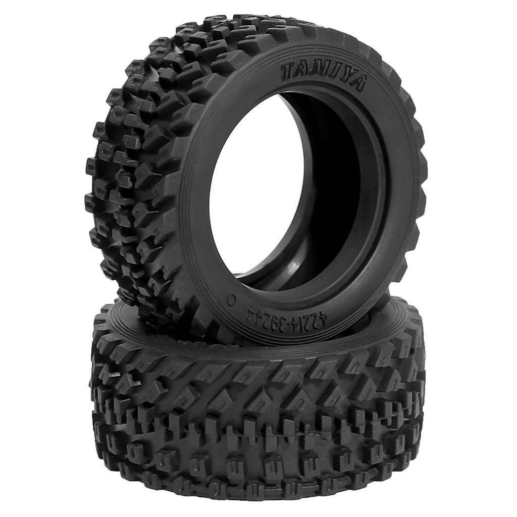 2pcs 60 มม.ยางล้อยาง Tyre 51427 สําหรับ RC รถ TAMIAY M03 M04 M05 MB01 MF01 XM01 SW01 T301 1/14 MJX 1