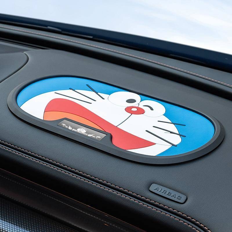 Car Non-Slip Mat Center Console Instrument Panel Cartoon Ornaments Ornament Mobile Phone Holder Mult