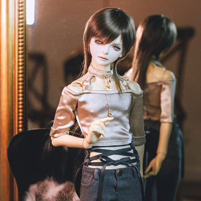 {BJD1/3 SD17/ลุง/68/ID72 ผู้ชาย, ผู้หญิง, 1/4 MDD} เสื้อคล้องคอผ้าซาติน-ไม่มีเพชร