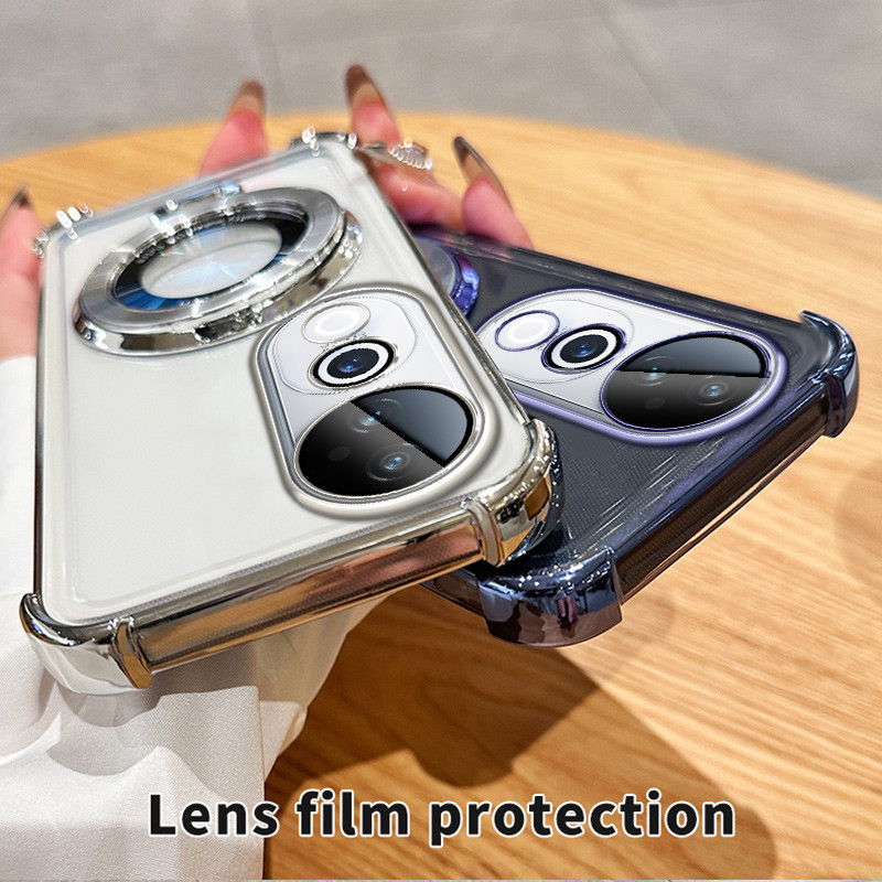 เคส Vivo V40 Pro V40 เคสโทรศัพท์แบบตั้งได้