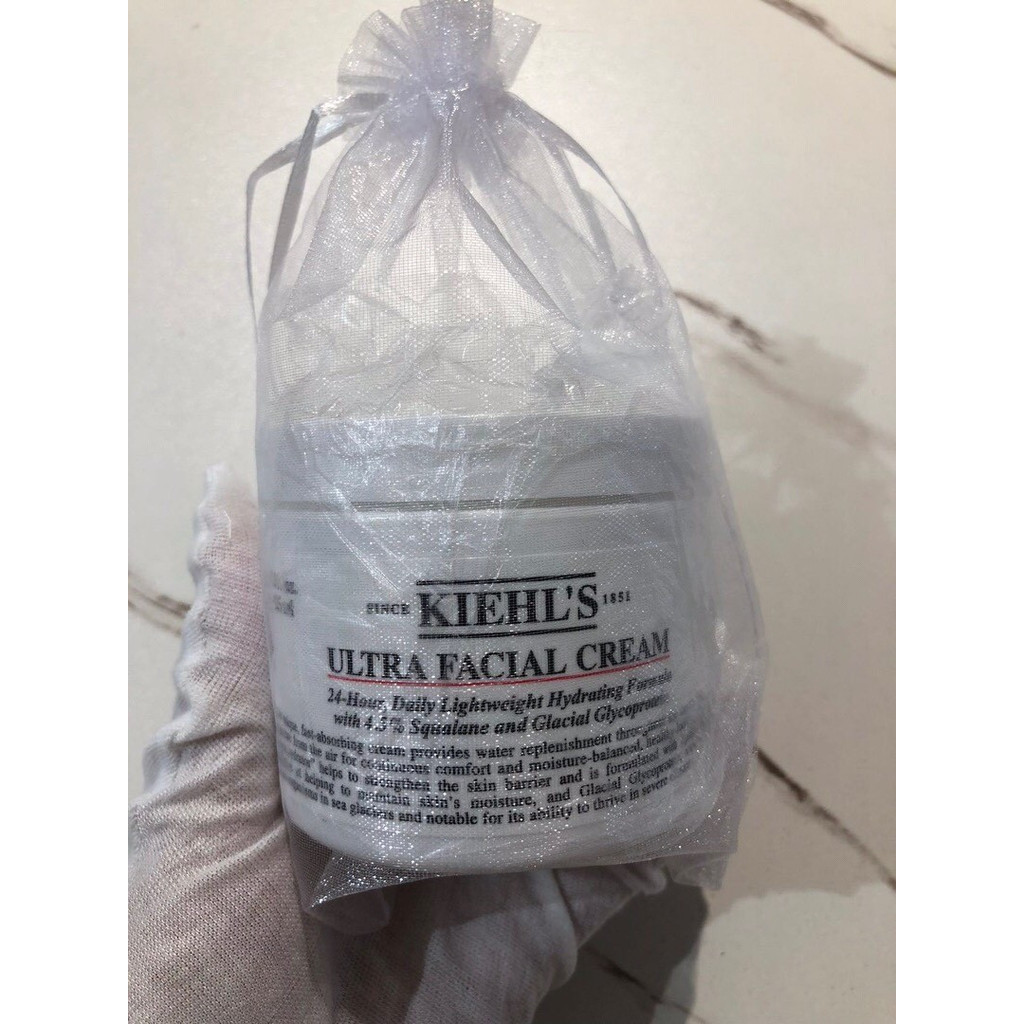 28 Ming Tong Edition Kiehls Ultra Facial Cream125ml พร้อมฉลากจีนคุณภาพ,หลัง,Exact จําลองทุกรายละเอีย