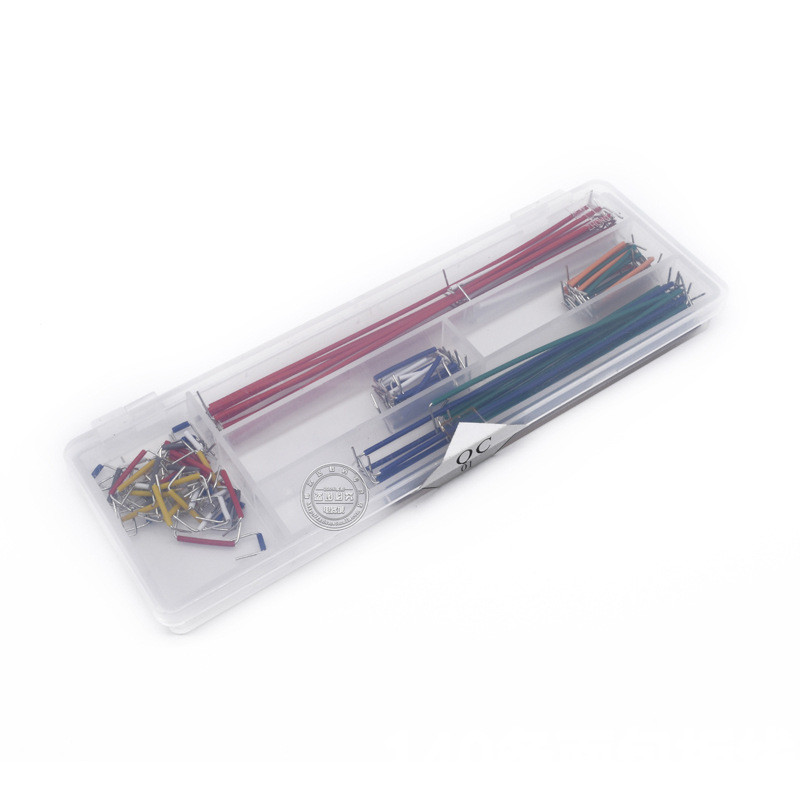 Sharp Broadcast 丨 140 ชิ้น Boxed Breadboard Line Breadboard Line Breadboard Jumper Line