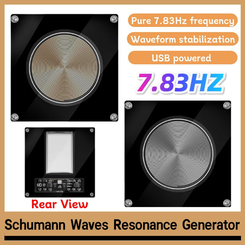 7.83HZ Schumann Waves Resonance Generator DC 5V UltraLow Frequency Pulse Wave Generator พอร์ต Type-C