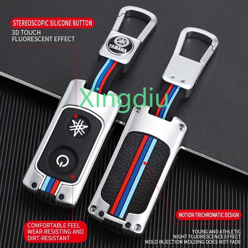 XD Yamaha Aerox Sniper 155r Xmax Nmax v2 v3 2023 ฝาครอบกุญแจมอเตอร์ เคสกุญแจ