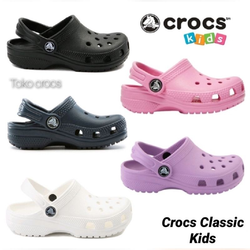 ALIBAXSTORE Crocs Classic kids / รองเท้าแตะเด็ก Crocs / Crocs classic clog kids unisex