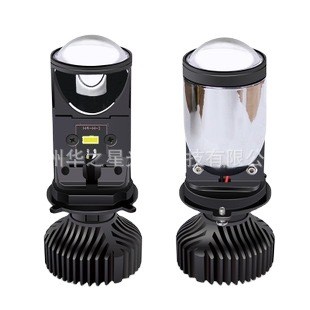 Y6 Fisheye Light LED Dual Light เลนส์รถ LED ไฟหน้า H4 โรงงานอุปทานโดยตรง