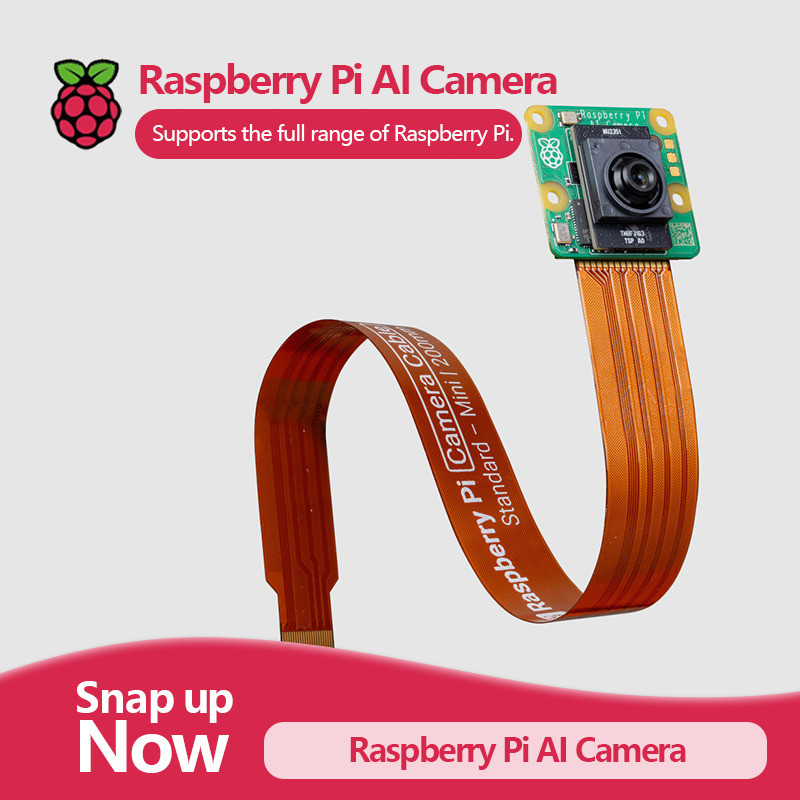 กล้อง Raspberry Pi AI ดั้งเดิมอย่างเป็นทางการพร้อมเซ็นเซอร์ AI Sony IMX500 และ RP2040 MCU
