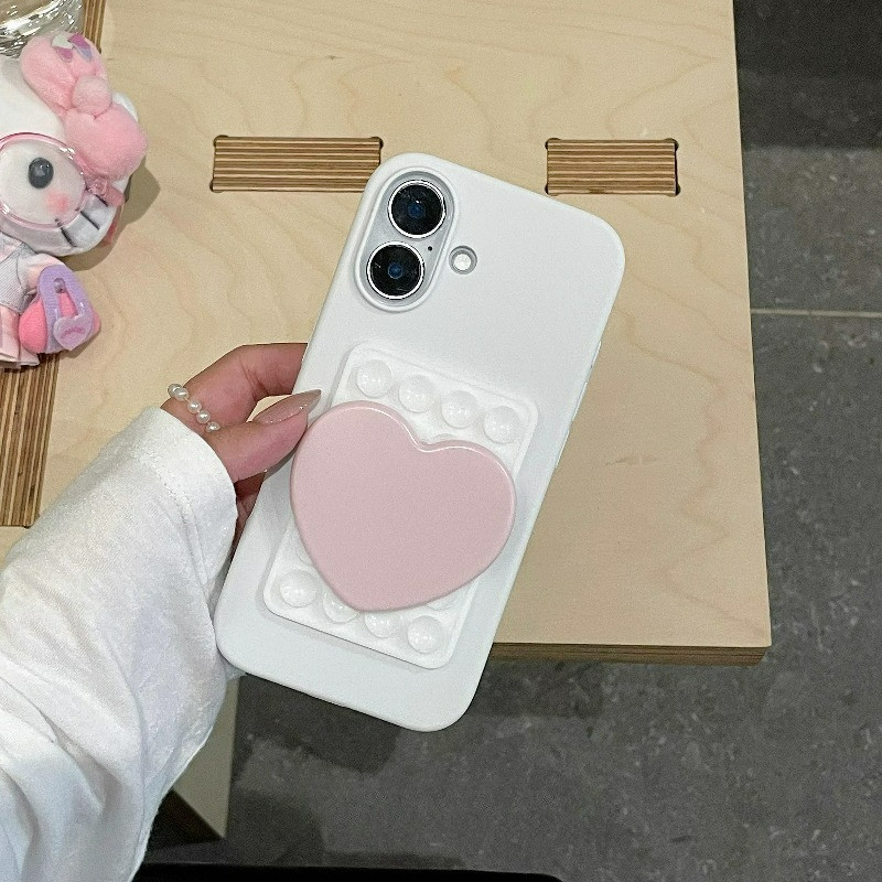 หรูหราซิลิโคนกรณีของเหลวสําหรับiPhone 17 Pro Max 17 Air 16 15 14 13 12 11 Pro Max XR X XS Plus 3Dถ้วยดูดถุงลมนิรภัยกันกระแทก - รูปที่ 2