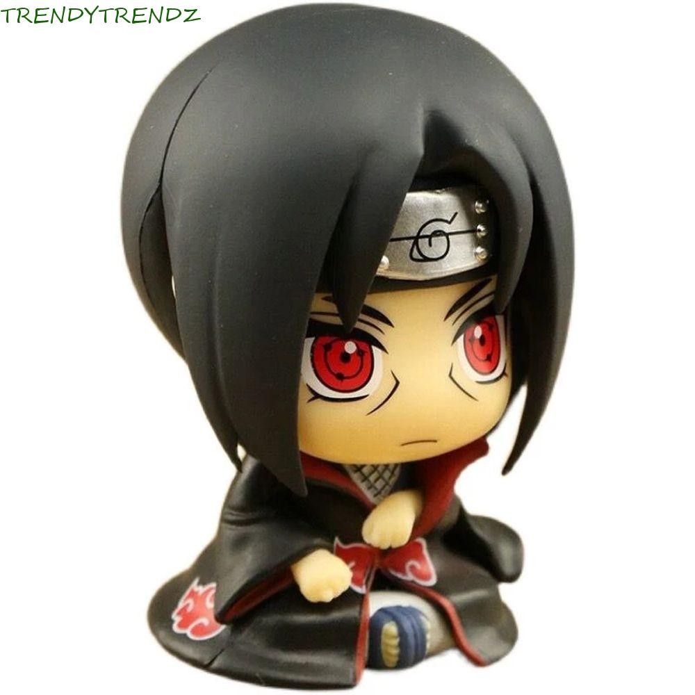 TRENDYTRENDZ Action Figure อะนิเมะสําหรับ PVC Uchiha Itachi Uchiha Sasuke ของเล่น